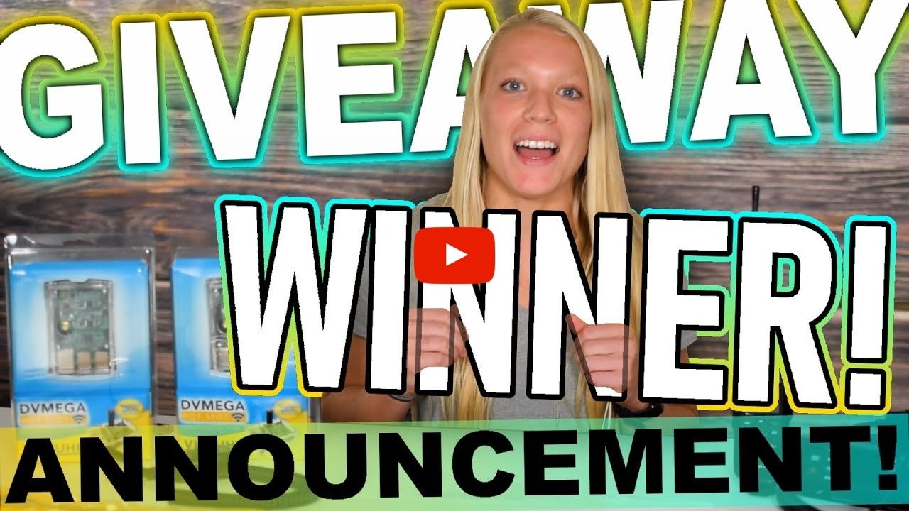 Double DVMEGA Giveaway Winner Announcement!