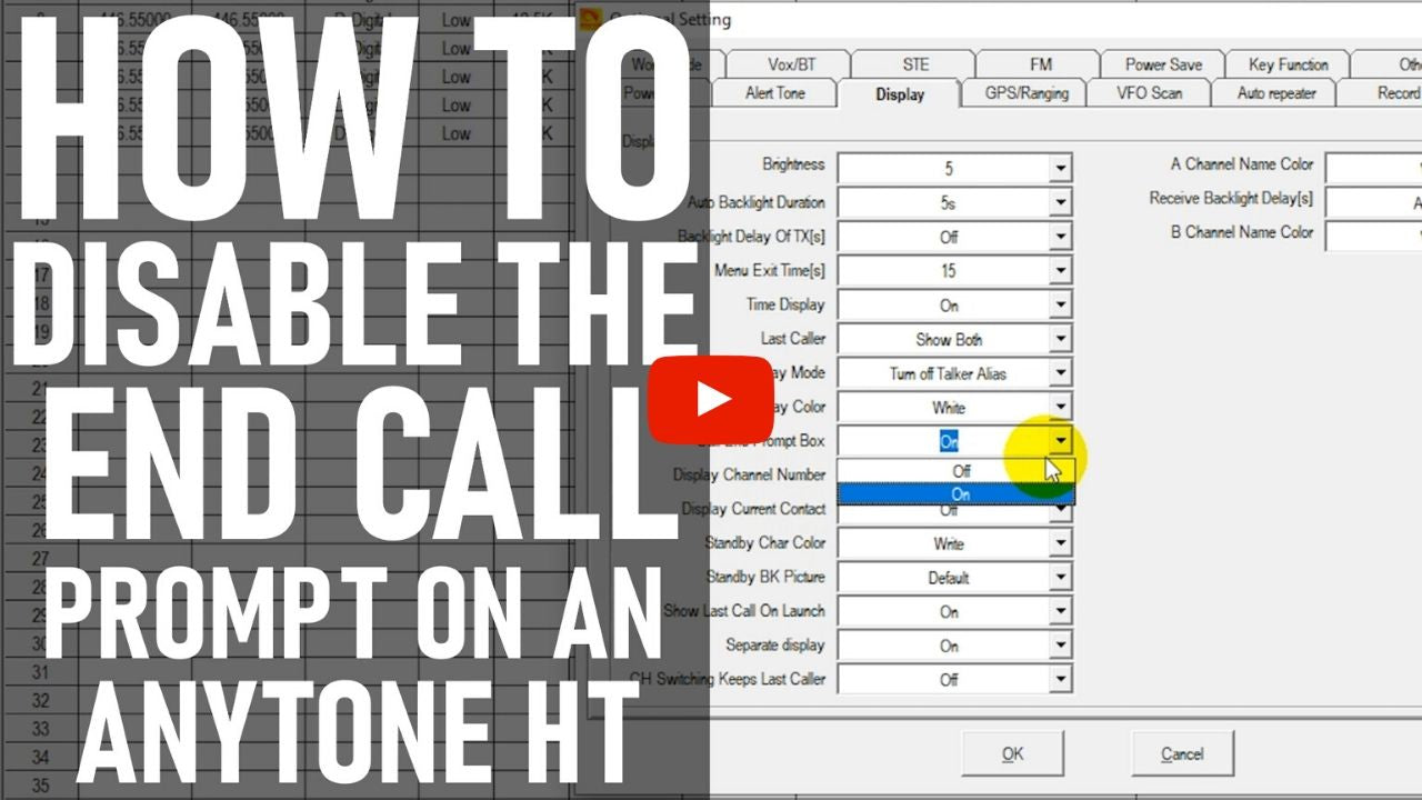 How to Disable the End Call Prompt on an AnyTone Handheld – BridgeCom ...