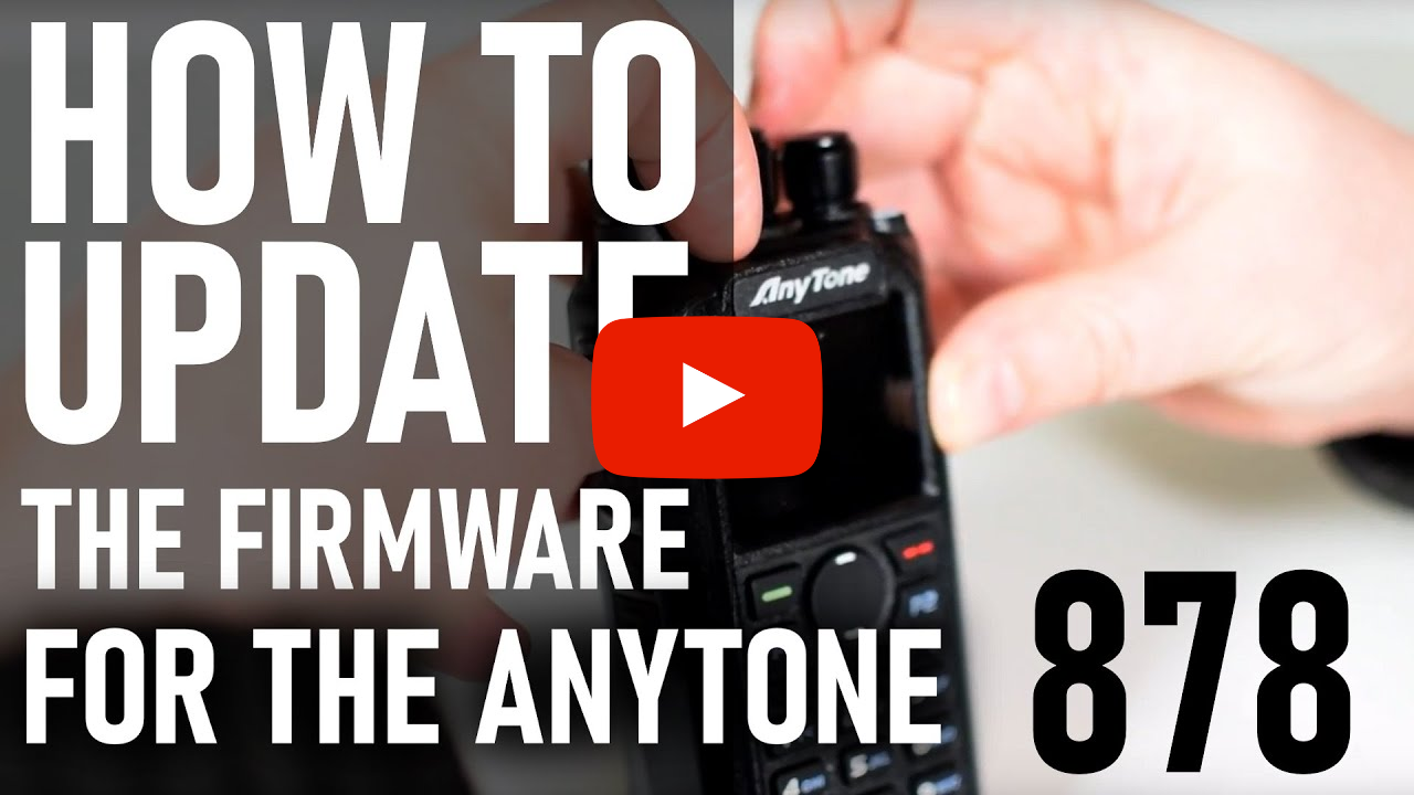 How to Update the Firmware for the AnyTone 878