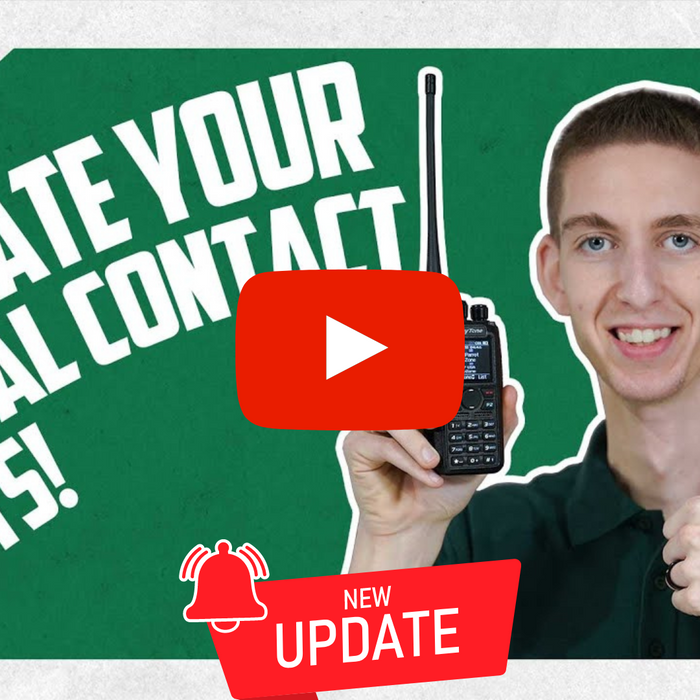 How to Update the Digital Contact List on Your Radio