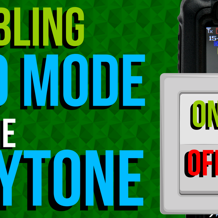 How to assign a VFO mode switching button on an AnyTone 868/878
