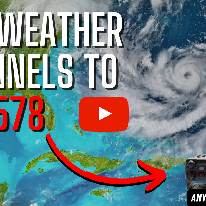 How to Add Weather Channels into the AnyTone 578 Mobile