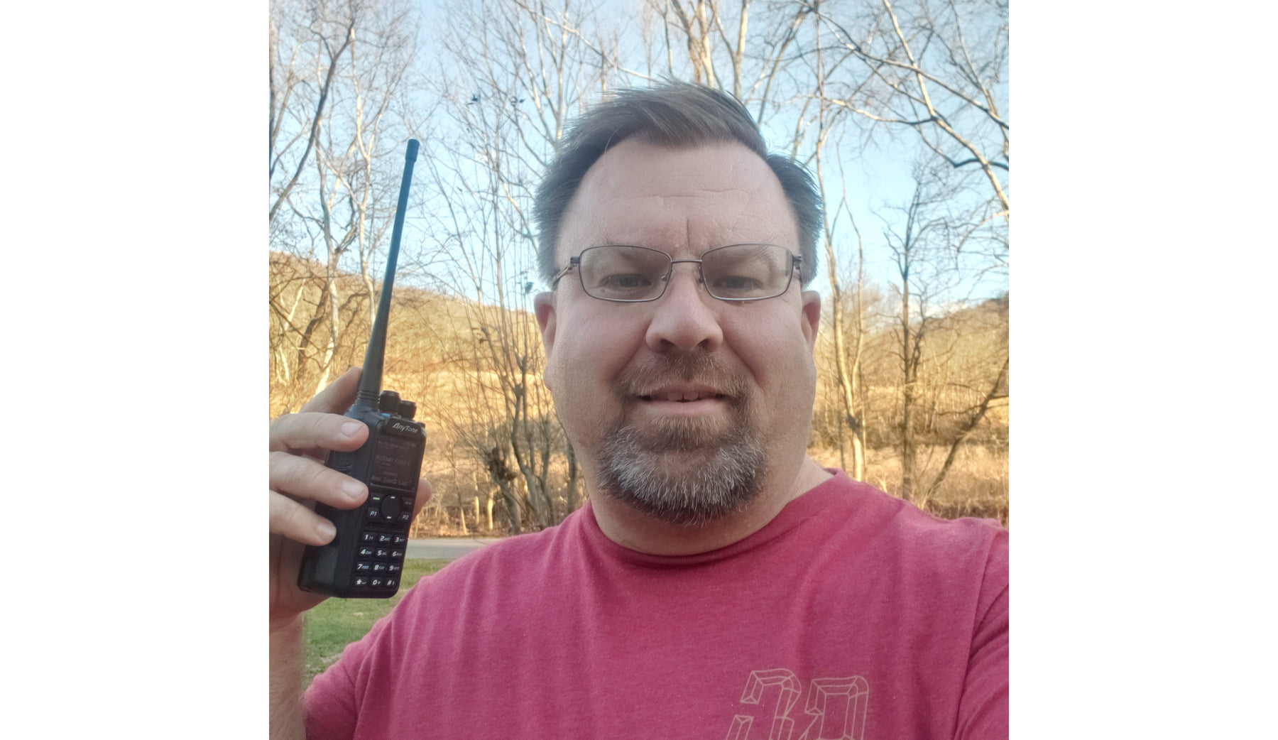 William New-KC8YZR is Enjoying his AnyTone 878!