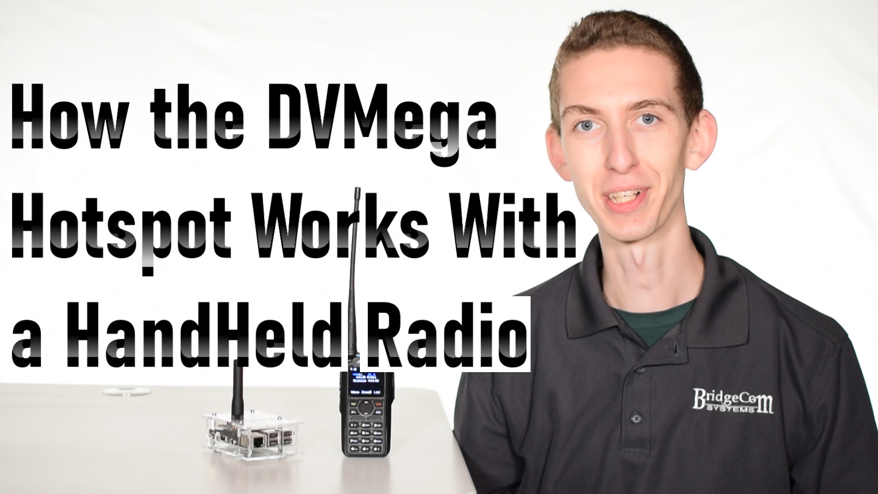 How the DVMEGA HotSpot works with your Handheld Radio