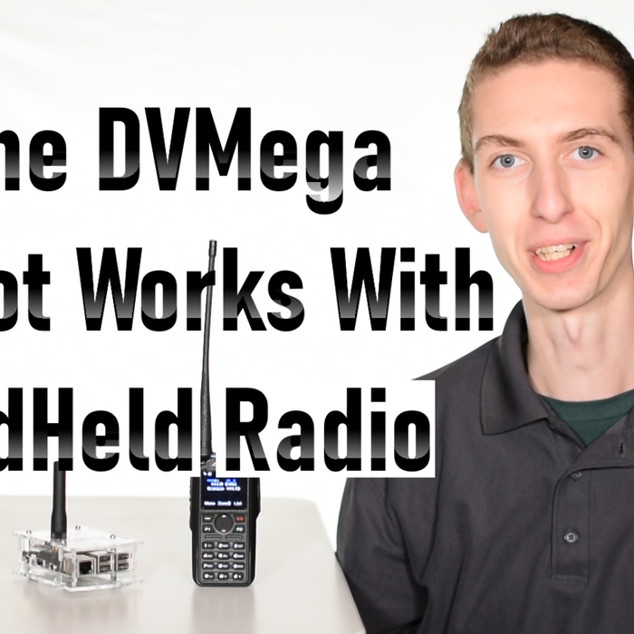 How the DVMEGA HotSpot works with your Handheld Radio