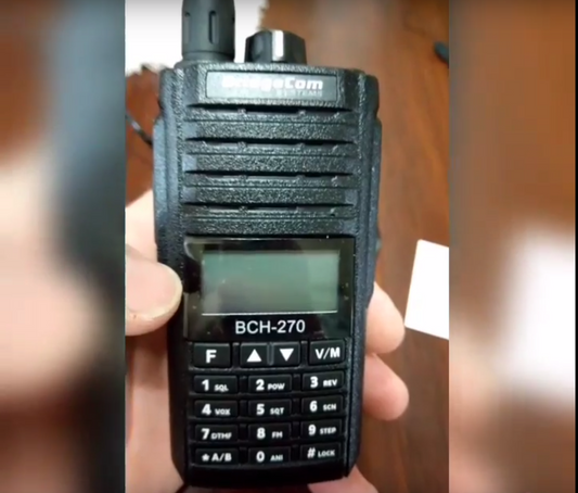 Dell, KE0IXC, Reviews the BCH-270 2m/70cm Dual Band Amateur HT Radio