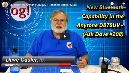 Dave Casler, KEØOG, reviews the AnyTone 878 PLUS and BridgeCom Systems!