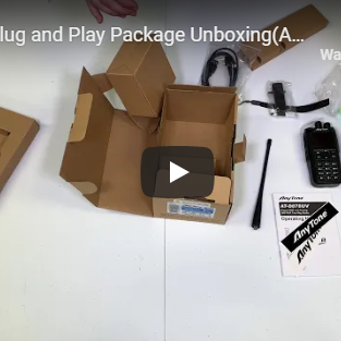 DMR Plug and Play Package Unboxing(AnyTone 878 + Dual Band DVMEGA)