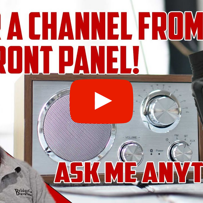 How to Enter a Channel from the Front Panel Into an AnyTone Radio!