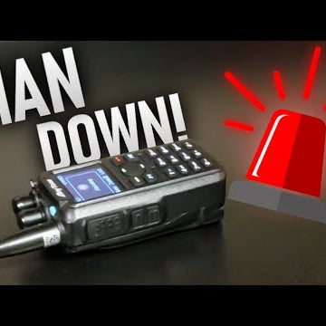 How to Turn off the Man Down Setting (Tip Over Alarm) on the AnyTone 878/Plus
