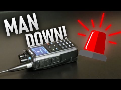 How to Turn off the Man Down Setting (Tip Over Alarm) on the AnyTone 878/Plus