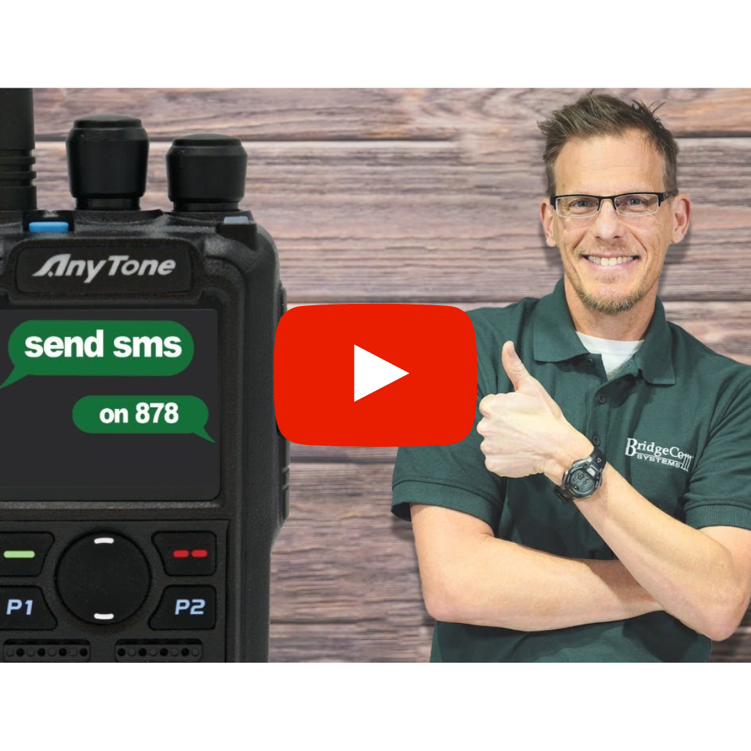 Send SMS Text Messages on DMR Using Your AnyTone