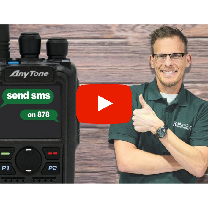 Send SMS Text Messages on DMR Using Your AnyTone