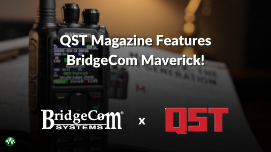 QST Magazine Features BridgeCom Maverick!