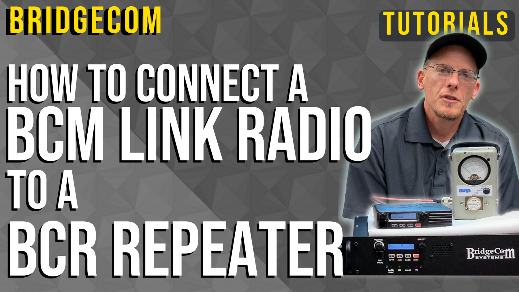 How to Connect a BCM Link Radio to a BCR Repeater