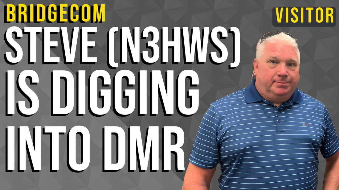 Steve (N3HWS) is Digging Into DMR
