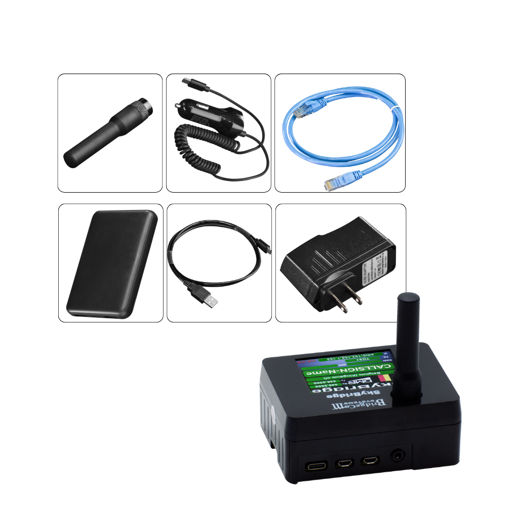 whats in the box of skybridge max hotspot