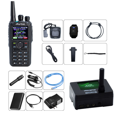 AnyTone 878UVII Plus and SkyBridge Max Webinar Plug and Play Package