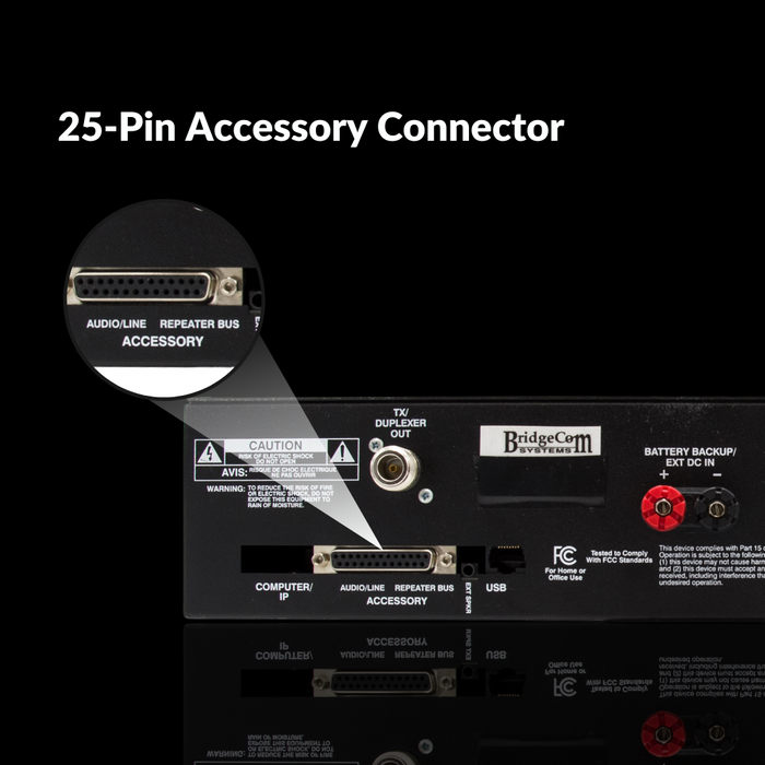25-PIN Accessory Connector