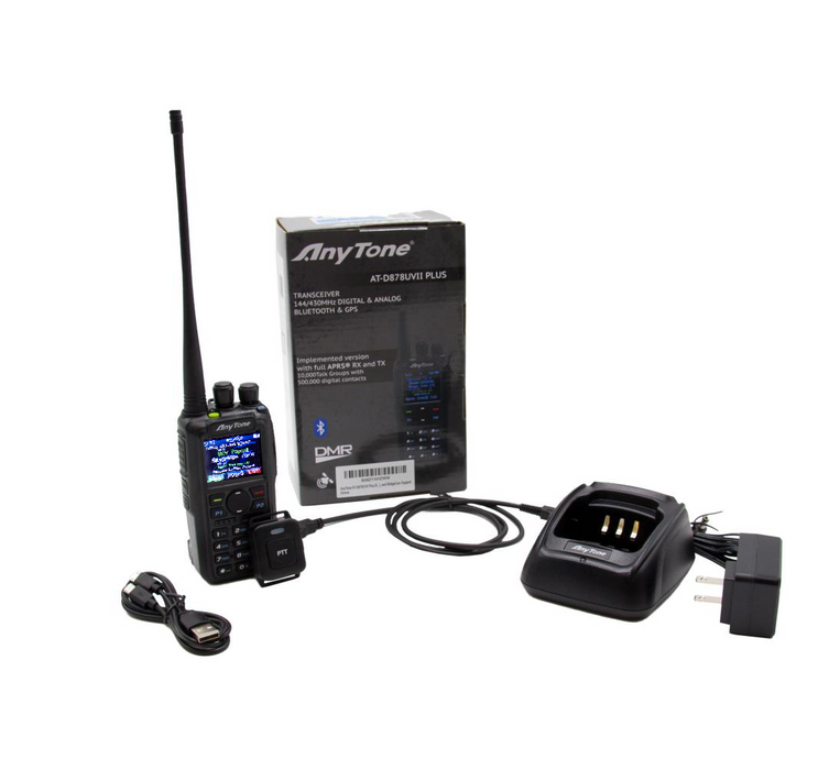 AnyTone 878 and accessories that come in the box