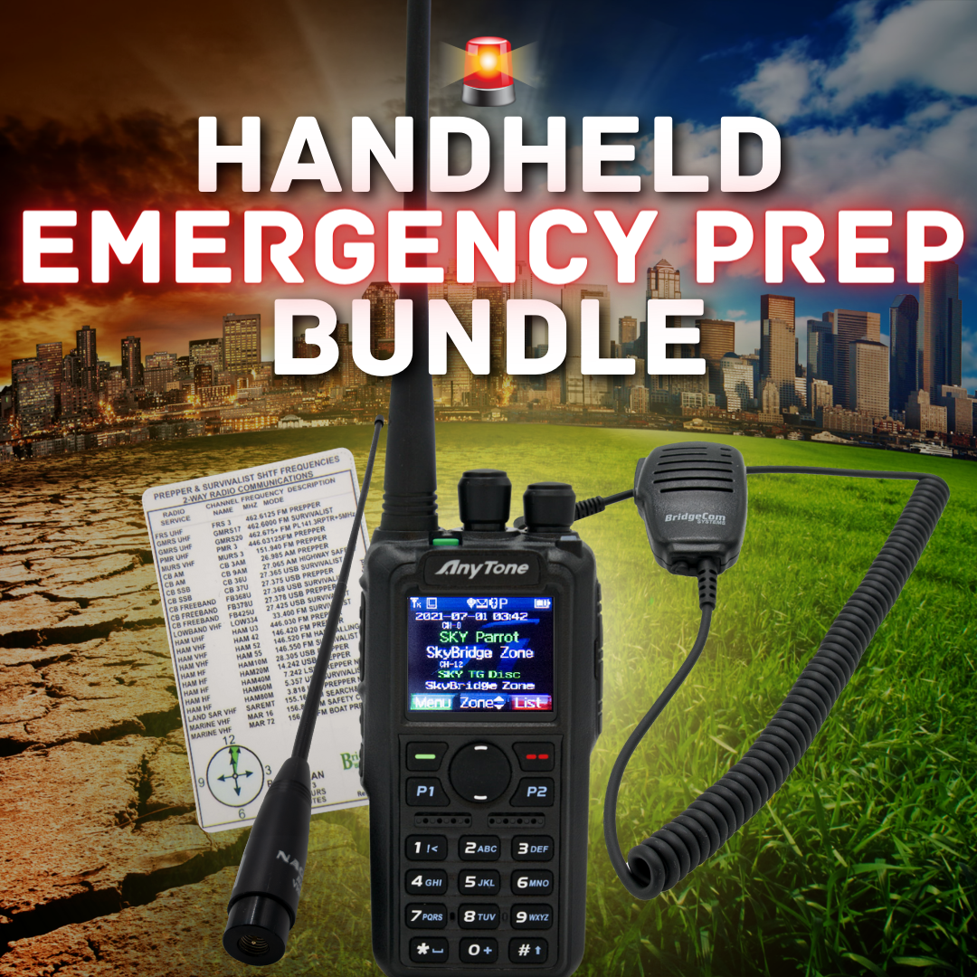 Handheld Emergency Prep Bundle BridgeCom Systems