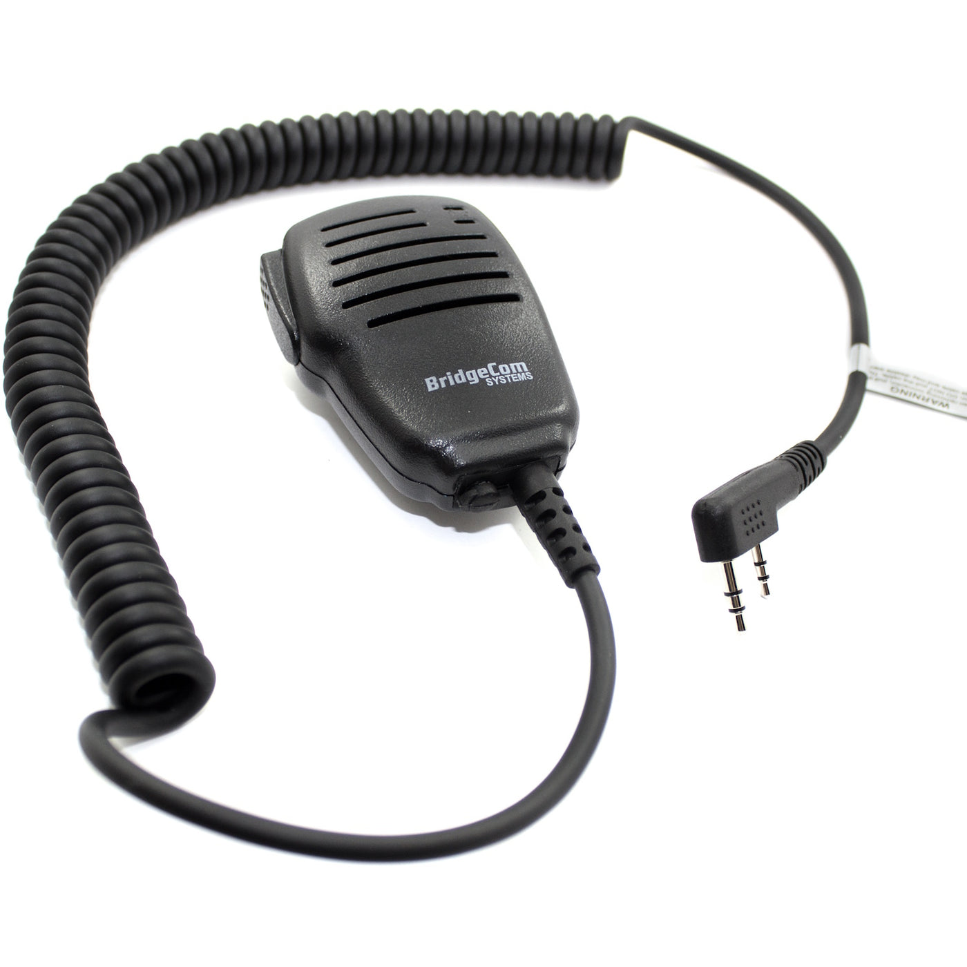 BridgeCom BCS-200 Water Resistant Speaker Mic — BridgeCom Systems