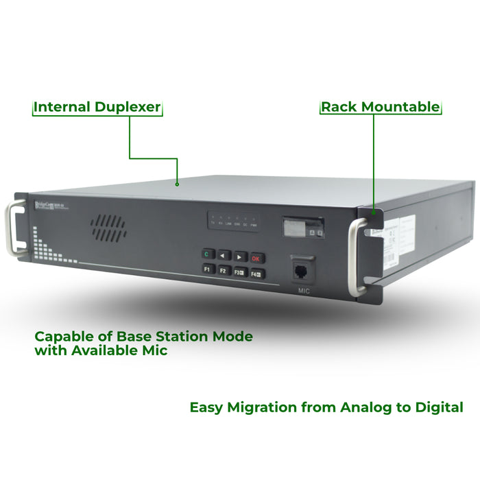 BDR-50U Commercial DMR / Analog UHF Repeater