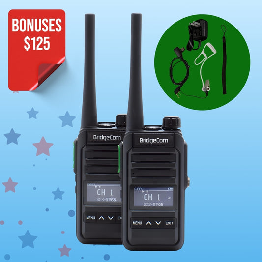 BridgeCom MV-65 2-pack Memorial Day Hamfest Sale 2026  