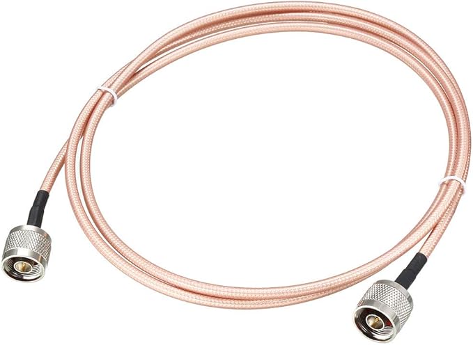 6' RG-142 N-to-N Male RF jumper cable