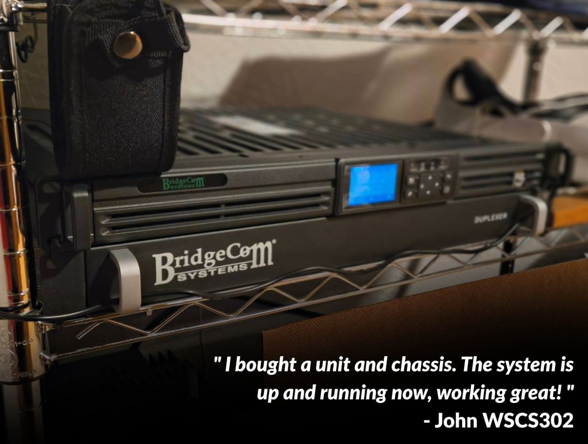 UHF Analog & DMR Radio Repeater System | BridgeCom BDR-4550 – BridgeCom ...