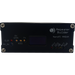 The MMDVM Assembly for BCR Repeaters is a black electronic device featuring various labels and colored indicator lights. The labels include "Repeater Builder," "NanoPi Neo," "Pi-Star," and terms like "RX GAIN," "TX," "RSSI," and "PTT." Equipped with an Allwinner H3 CPU, this device has screws at its corners along with multiple ports and indicators.
