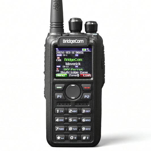 BridgeCom Maverick Dual Band DMR/Analog Radio