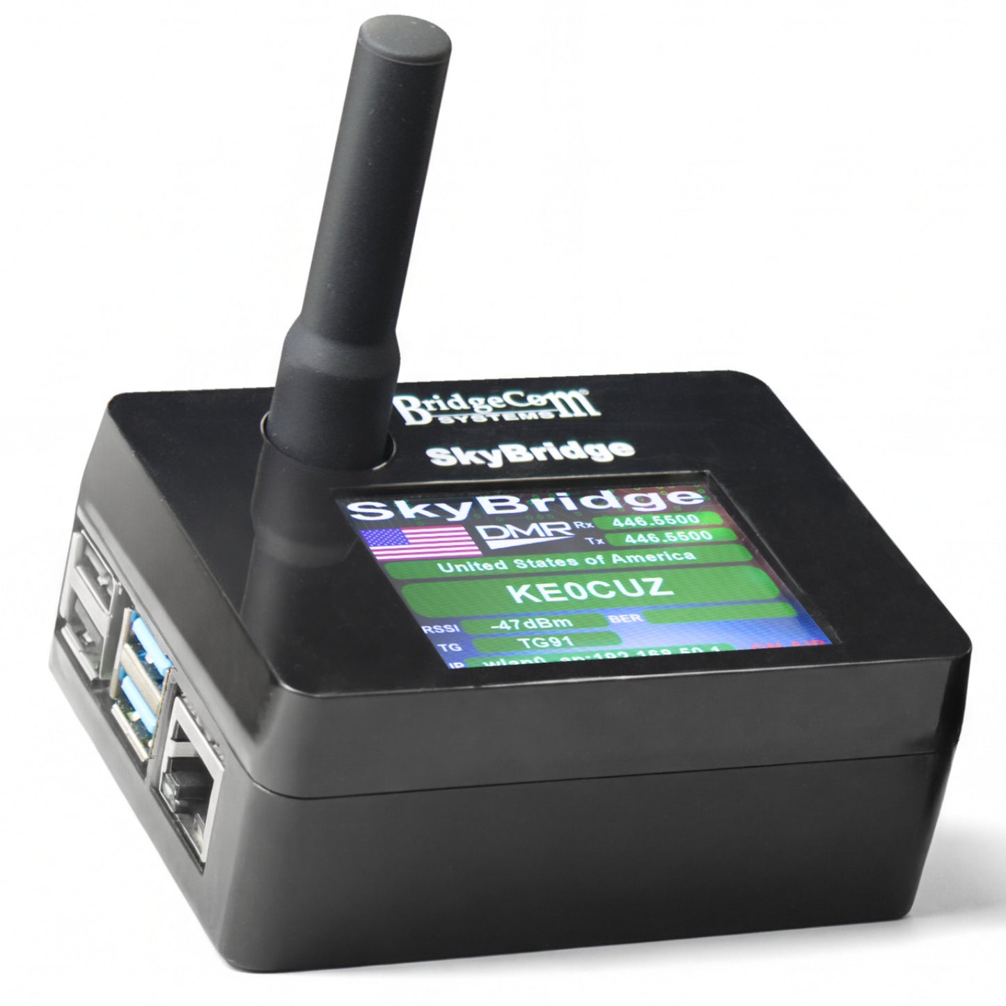 The SkyBridge MAX Hotspot