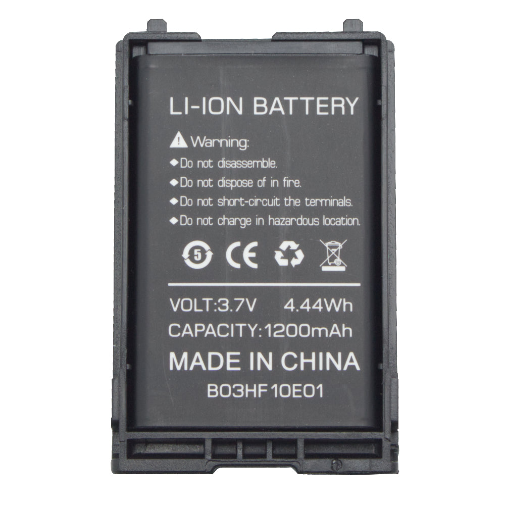 Buddy FRS Radio Battery Front view