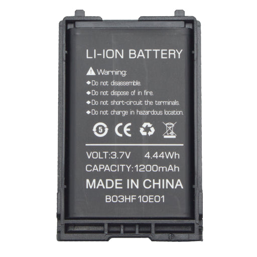 Buddy FRS Radio Battery Front view