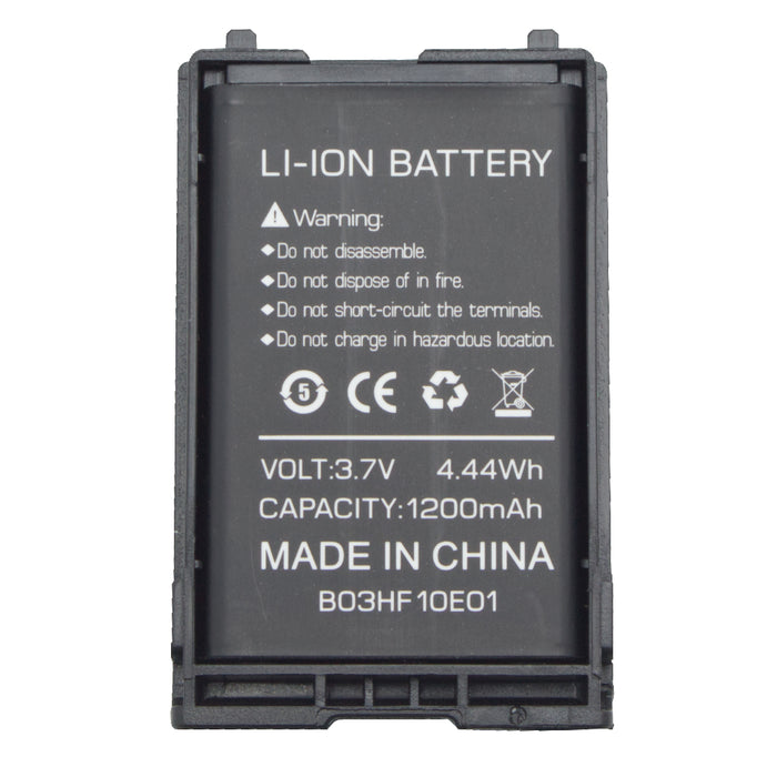 Buddy FRS Radio Battery Front view