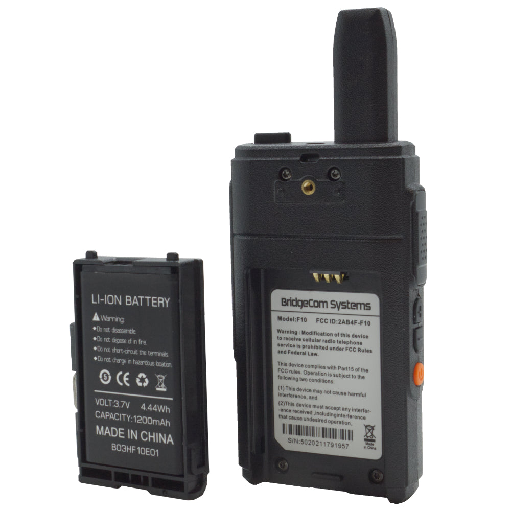 Buddy FRS Radio with battery removed