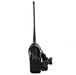 The Heavy Duty AnyTone 868/878 Protective Case houses a black two-way radio with a long antenna and is attached to a black strap. The radio, standing upright against a plain white background, is ready for use.