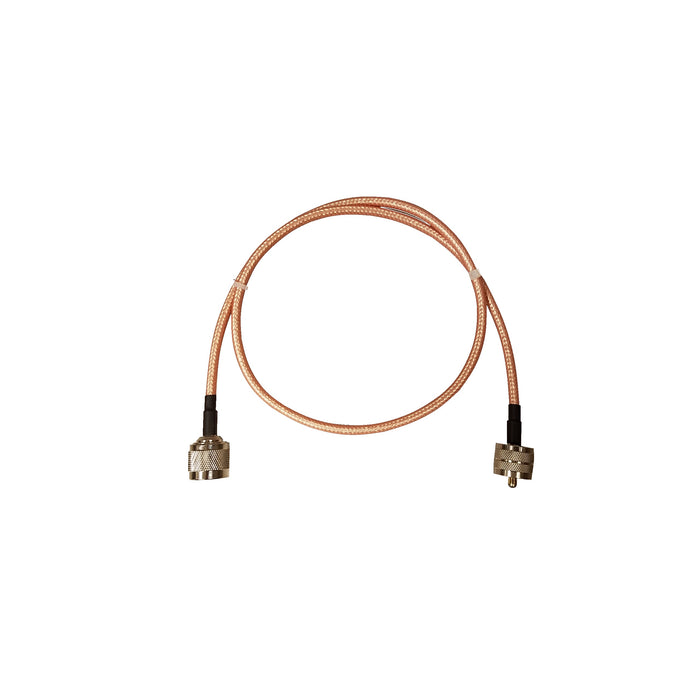 BridgeCom Systems 30"- RG142 N-Male to PL-259 Jumper Cable