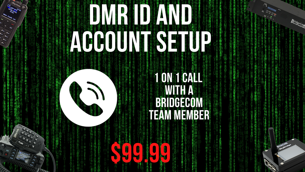 DMR ID and Account Setup