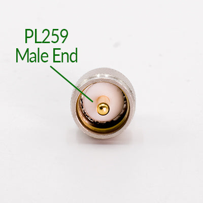 N Female to PL-259 Male Adapter