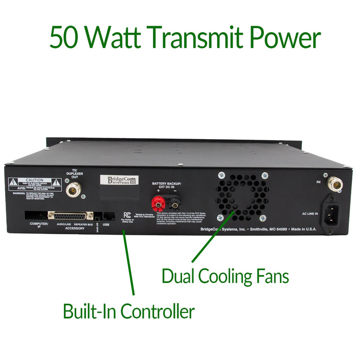 BCR-50V (136-174 MHz) VHF Repeater