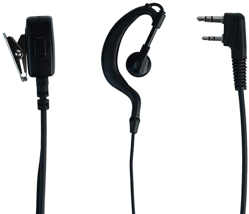 BridgeCom BCE-100 G-Ring Style Earpiece With Mic