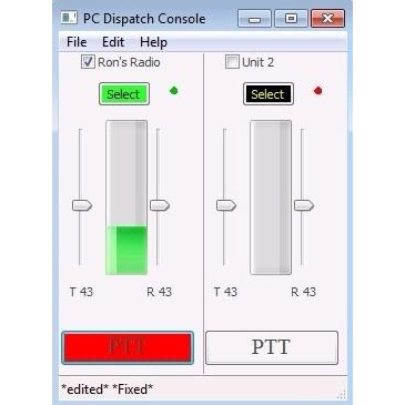 BridgeCom Systems TL-NET PC Client Software Radio/Dispatch Console