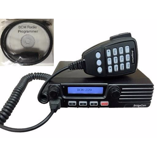 BridgeCom Systems BCM-220 1.25m Mobile Radio w/Programming Kit