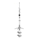 BridgeCom Systems Tram-Browning VHF (2m) Aluminum Base Antenna - Model 1400